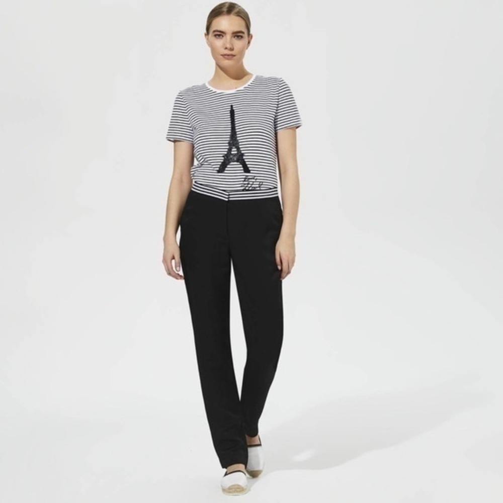 Karl Lagerfeld Paris | Stripe Waistband Pant